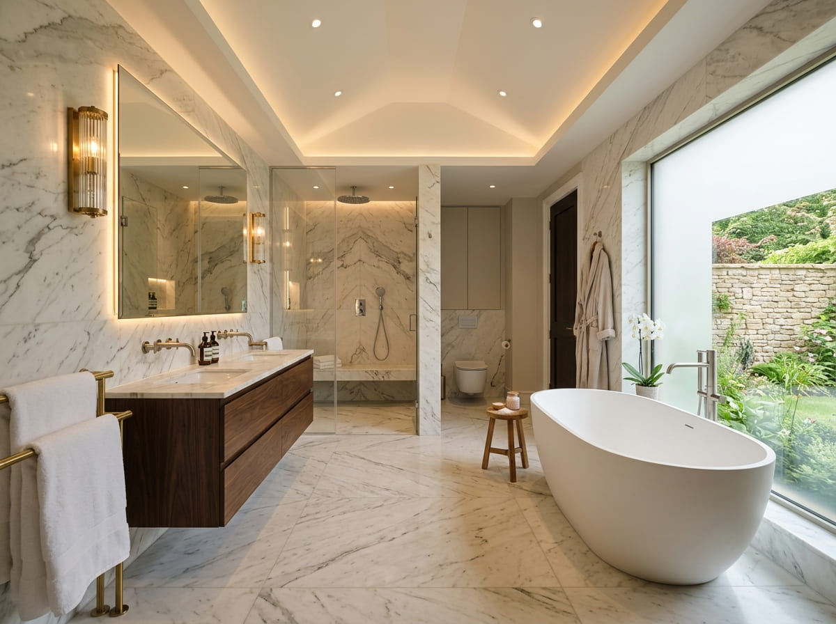 Custom Bathroom Renovation in Celina